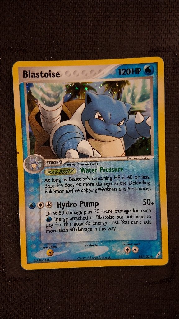 Blastoise 2 14 Crystal Guardians | Pokemon kaart, Ophalen, Zo goed als nieuw, Losse kaart
