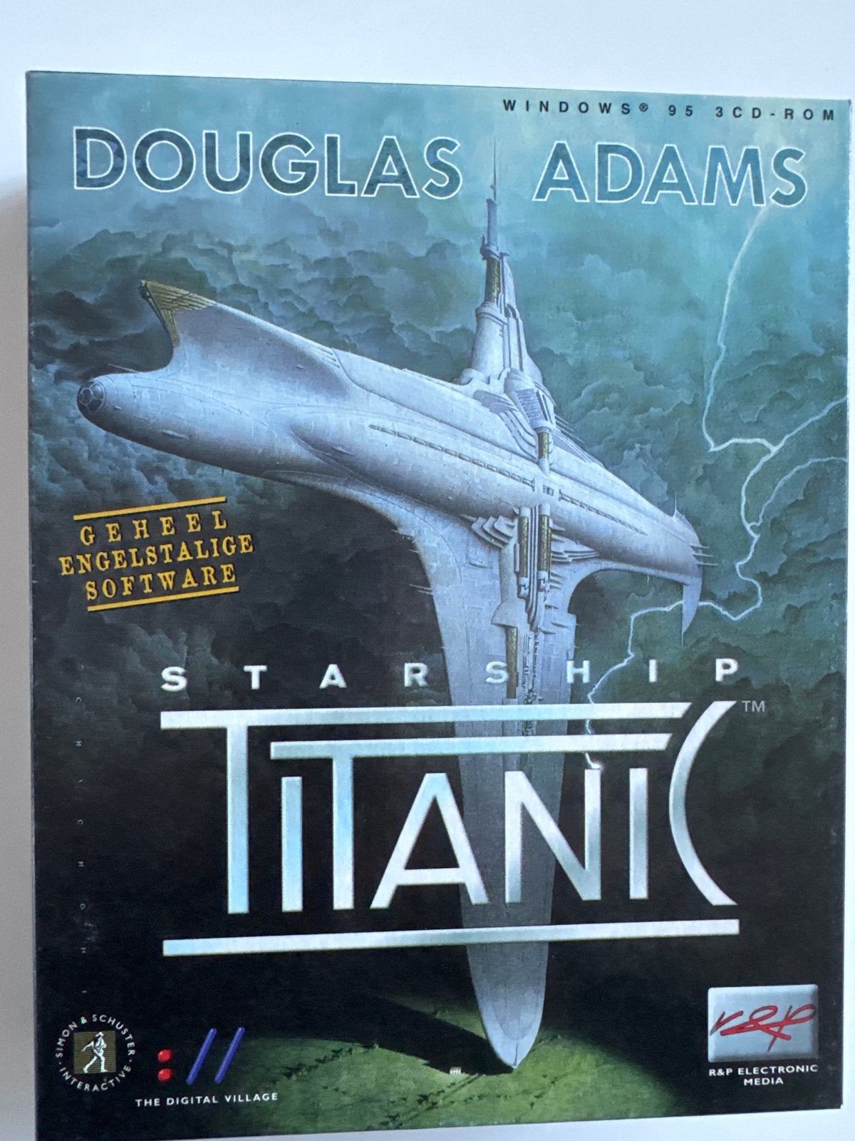 Douglas Adams Starship Titanic PC CD-ROM (Windows 95), Avontuur en Actie, 1 speler, Ophalen of Verzenden, Zo goed als nieuw