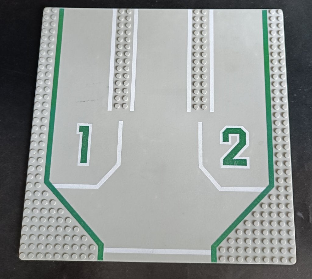Lego Grondplaat 32x32 met 3 opritten, 6100px4, Gebruikt, Overige thema's, Lego, Ophalen of Verzenden