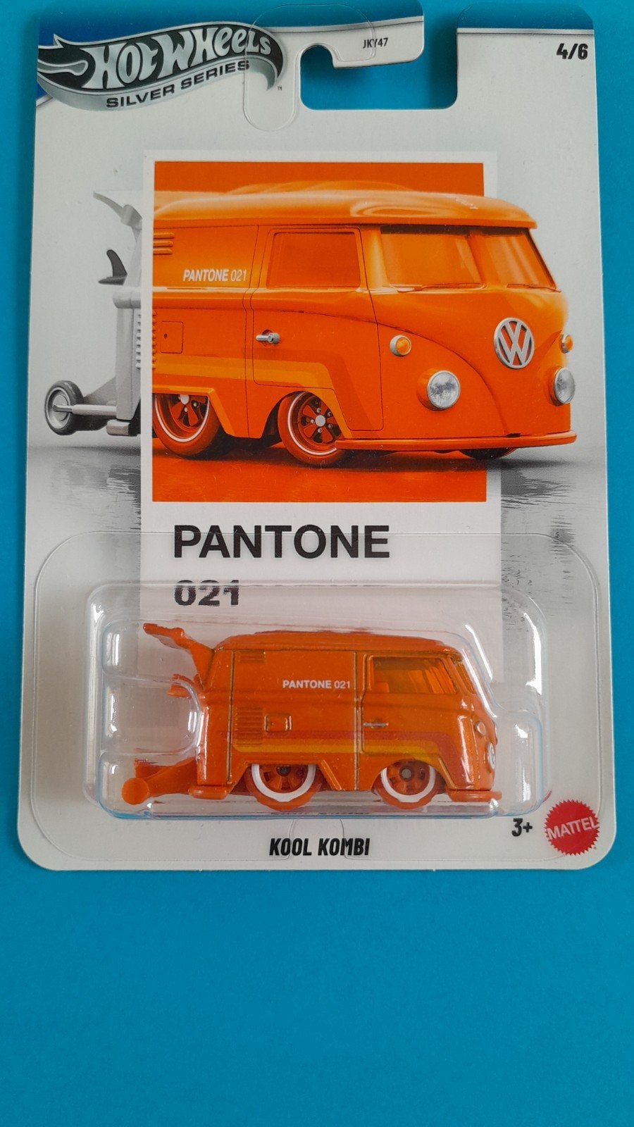 Hot Wheels Kool Kombi Pantone 021 Silver Series, Ophalen of Verzenden