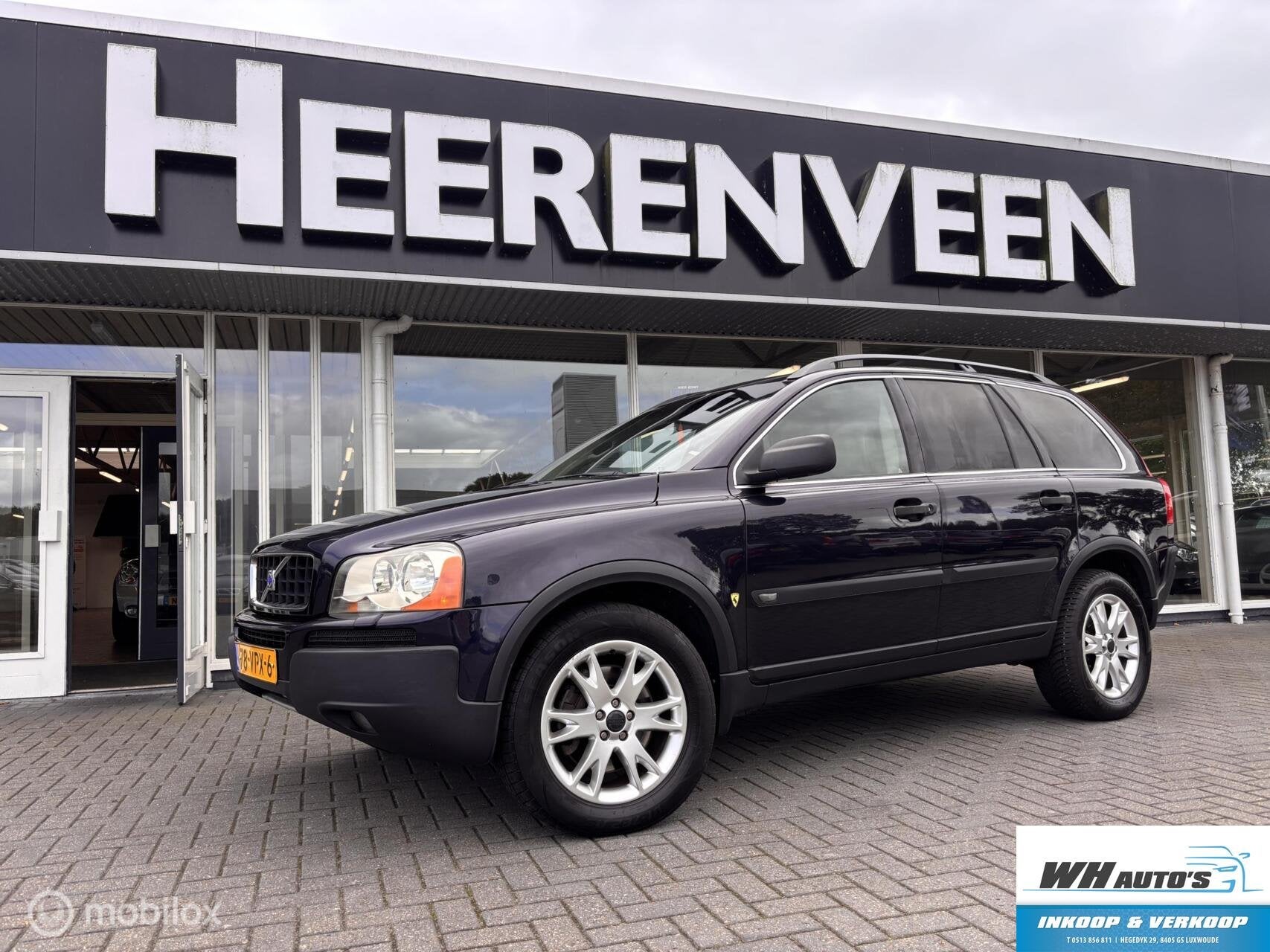 Volvo XC90 2.4 D5 Momentum Marge!, Auto's, Gebruikt, 163 pk, Leder, Bedrijf