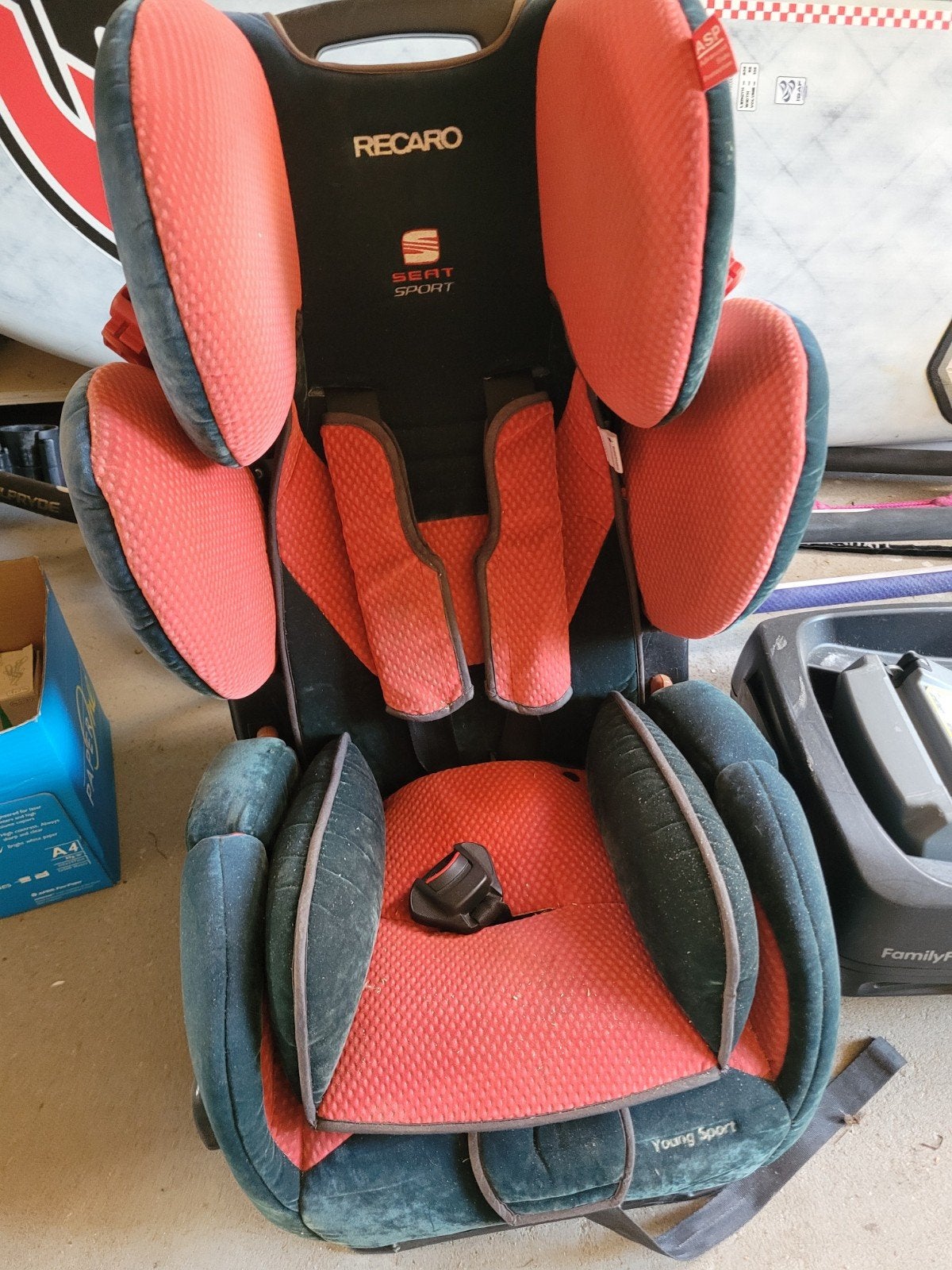 Recaro Young Sport autostoel - Gebruikt, Overige merken, Verstelbare rugleuning, Ophalen of Verzenden, 9 t/m 36 kg