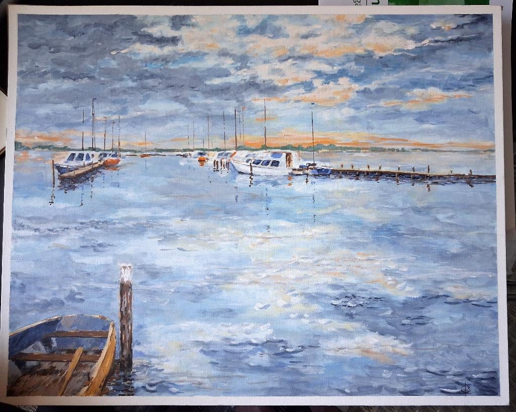 Schilderij - "Zevenhuizer Verlaat '96", Ophalen of Verzenden