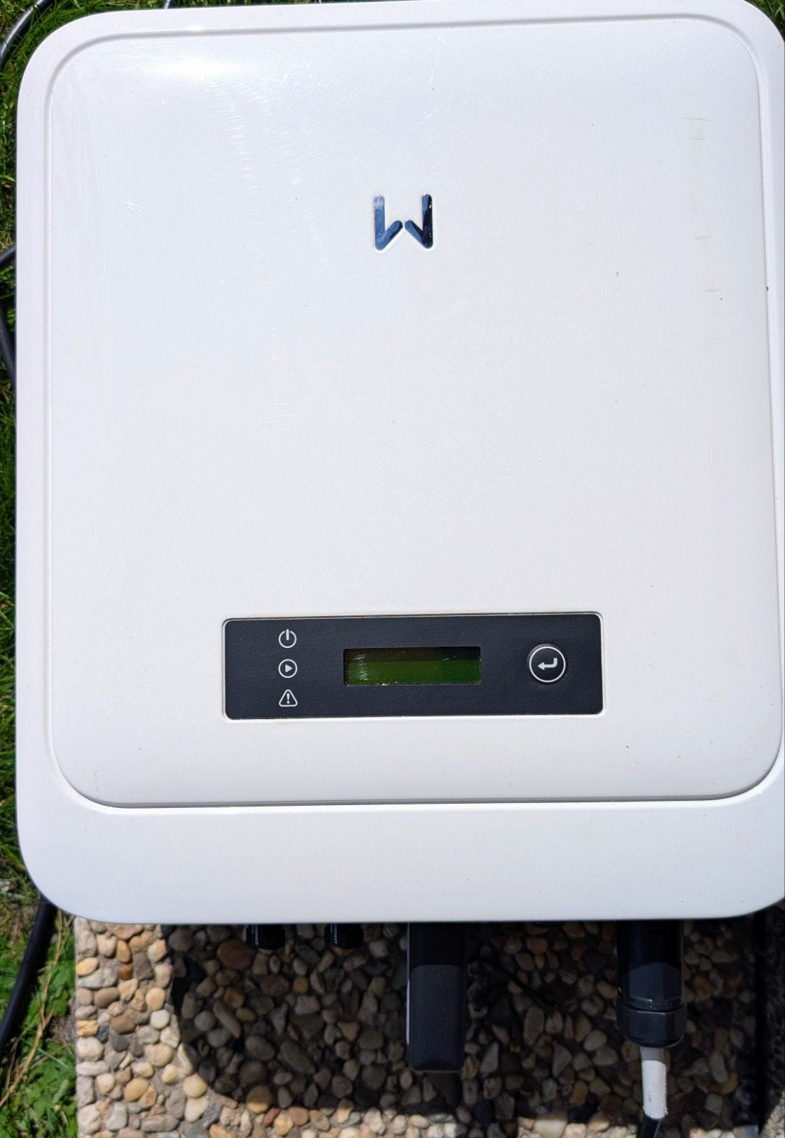 Goodwe GW3000-DNS-30 omvormer met WiFi Kit, Ophalen of Verzenden, Zo goed als nieuw