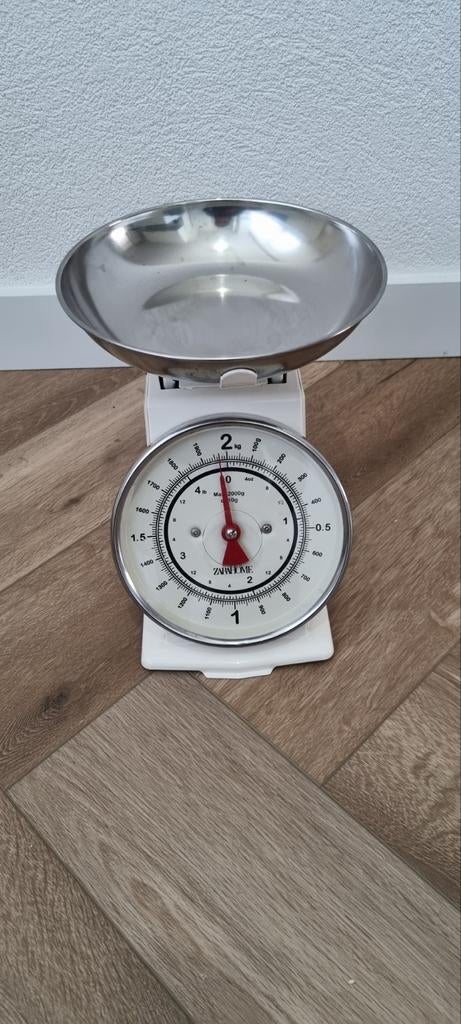 Keuken weegschaal nieuw, Keukenweegschaal, Ophalen of Verzenden, Gebruikt, Minder dan 10 kg