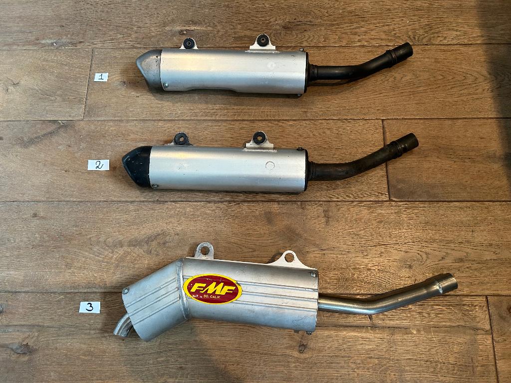 Oldtimer KX 125/250 FMF demper '94-01, Motoren, Ophalen of Verzenden