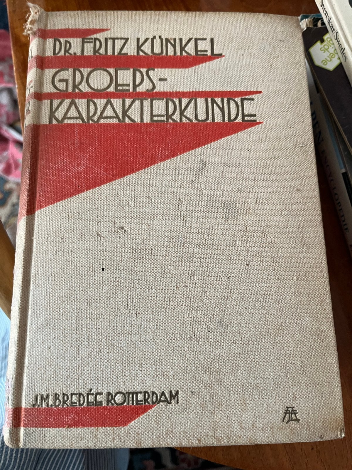 2 boeken  Dr. Fritz Künkel -, Ophalen of Verzenden, Gamma, Gelezen, WO