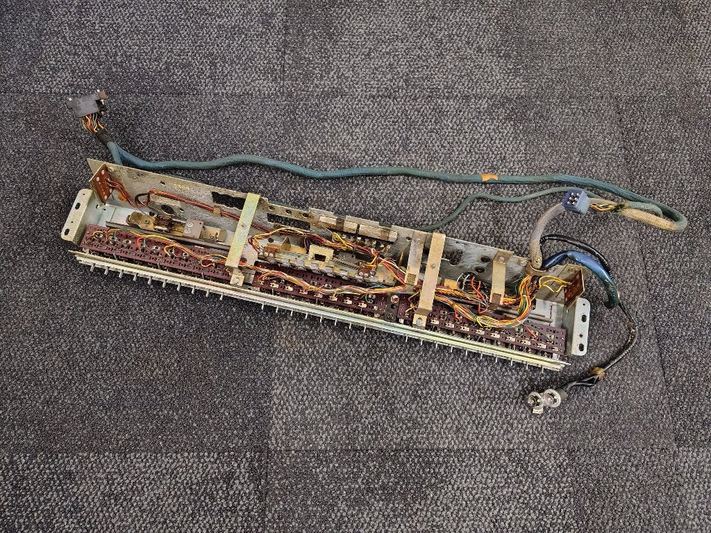 Toetsenbord/ PARTS !! Seeburg LPC1 (1963) jukebox, Verzenden, Gebruikt, 1950 tot 1960, Seeburg