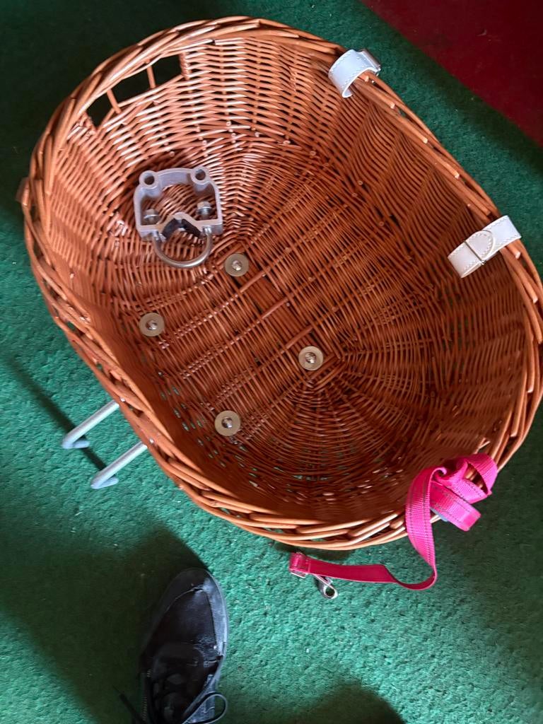 Honden fietsmand voor stuur en bagagedrager, amper gebruikt, Ophalen, Zo goed als nieuw