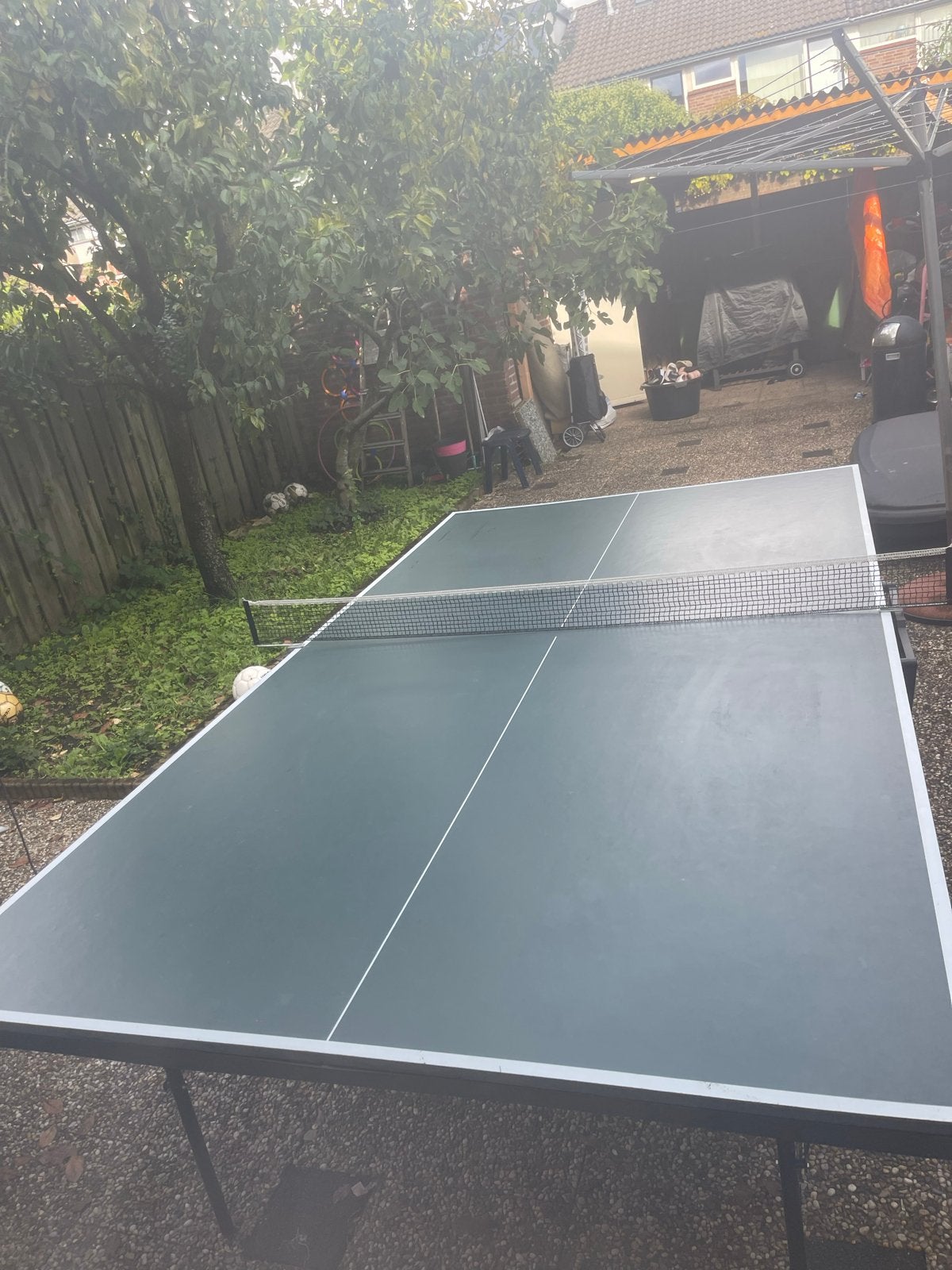 Sponeta Tafeltennistafel Outdoor - Inklapbaar & Verrijdbaar, Ophalen of Verzenden, Zo goed als nieuw, Tafel Outdoor, Inklapbaar