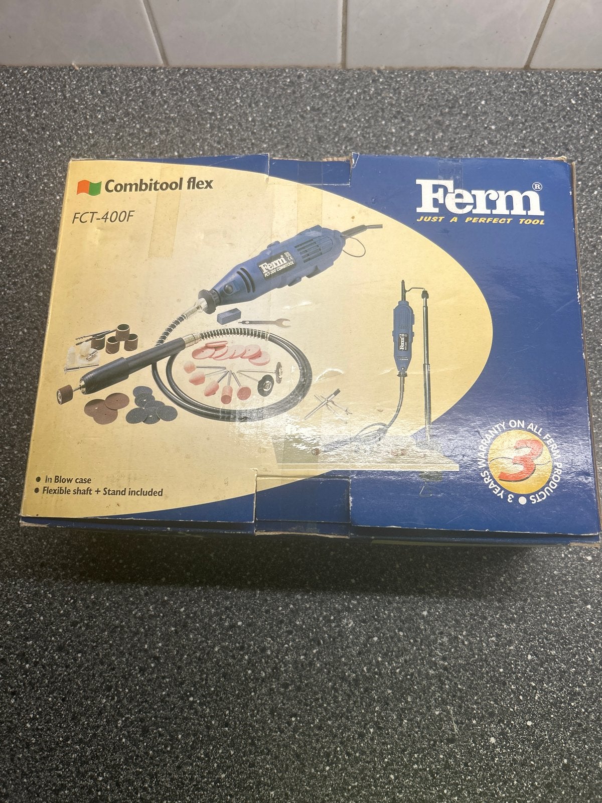 Ferm Combitool flex FCT-400F in originele koffer, Ophalen of Verzenden, Gebruikt, Minder dan 400 watt, Overige typen