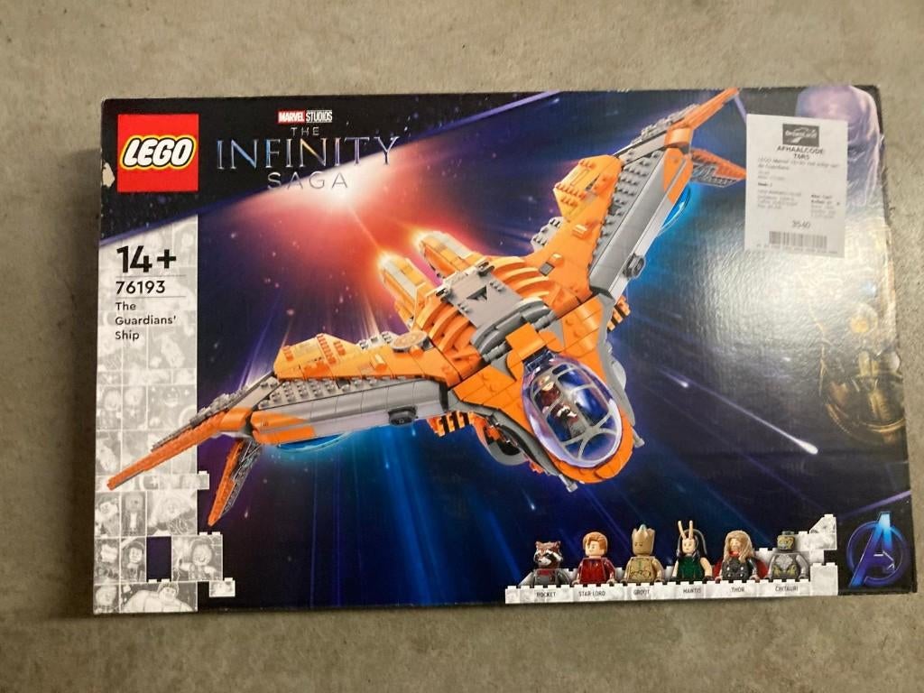 Lego Marvel The Guardians’ Ship 76193 (nieuw/ongeopend), Ongeopend/sealed, Marvel, Lego, Nieuw