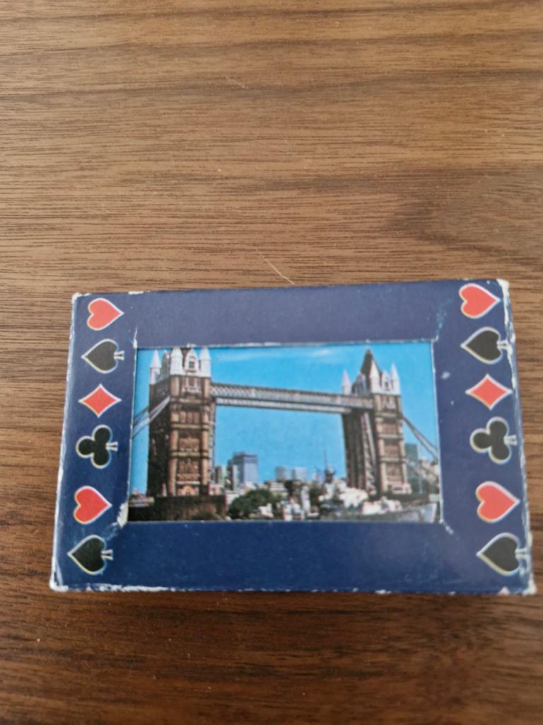 Speelkaarten Engeland Towerbridge, Ophalen of Verzenden, Nieuw