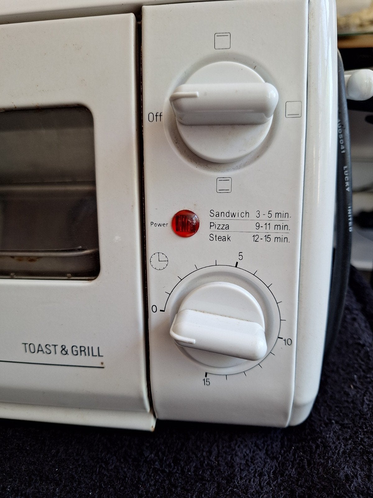 Tomado grill en toaster, Minder dan 45 cm, Minder dan 45 cm, Hete lucht, Onbekend