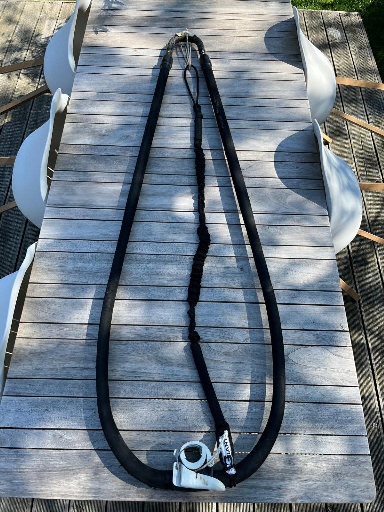 Carbon wave giek, Watersport en Boten, 250 tot 300 cm, Gebruikt, Met giek, 5 tot 6.5 m²