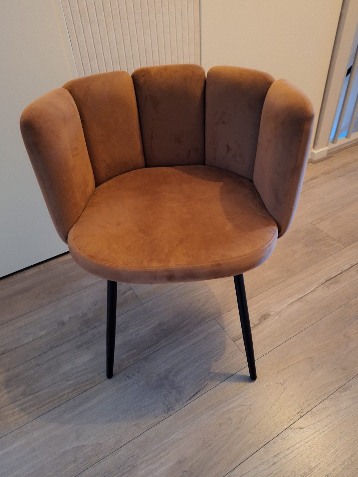 Velvet stoeltje - Pole to Pole roestbruin, Ophalen, Gebruikt, Overige kleuren, Stof