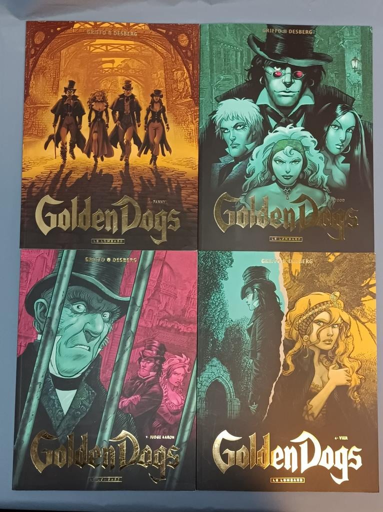 Golden Dogs, 4-delige serie (2015), Complete serie of reeks, Ophalen of Verzenden, Zo goed als nieuw