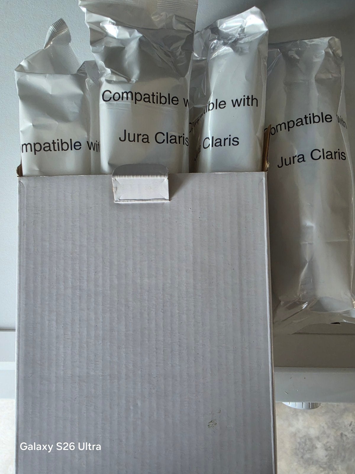 4 Waterfilters voor de Jura koffiemachines nieuw in doos, Witgoed en Apparatuur, Koffiemachine-accessoires, Ophalen of Verzenden