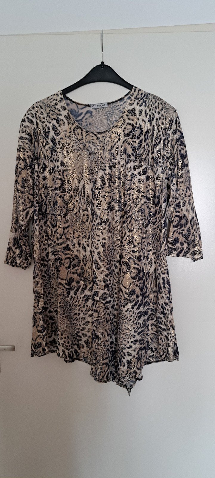 magna nieuw 52/54 blauw goud, Kleding | Dames, Blauw, Maat 46/48 (XL) of groter, Nieuw, Ophalen of Verzenden
