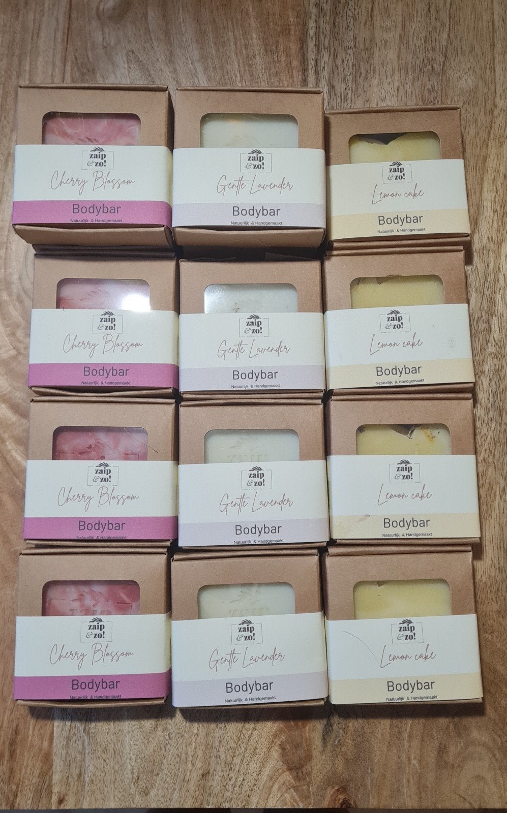 Natuurlijke Bodybars: Cherry Blossom, Lavendel & Lemon Cake, Sieraden, Tassen en Uiterlijk, Uiterlijk | Lichaamsverzorging, Ophalen of Verzenden