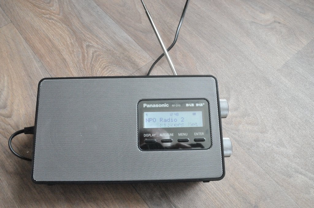 Panasonic DAB+ radio, Ophalen of Verzenden, Zo goed als nieuw, Transistorradio
