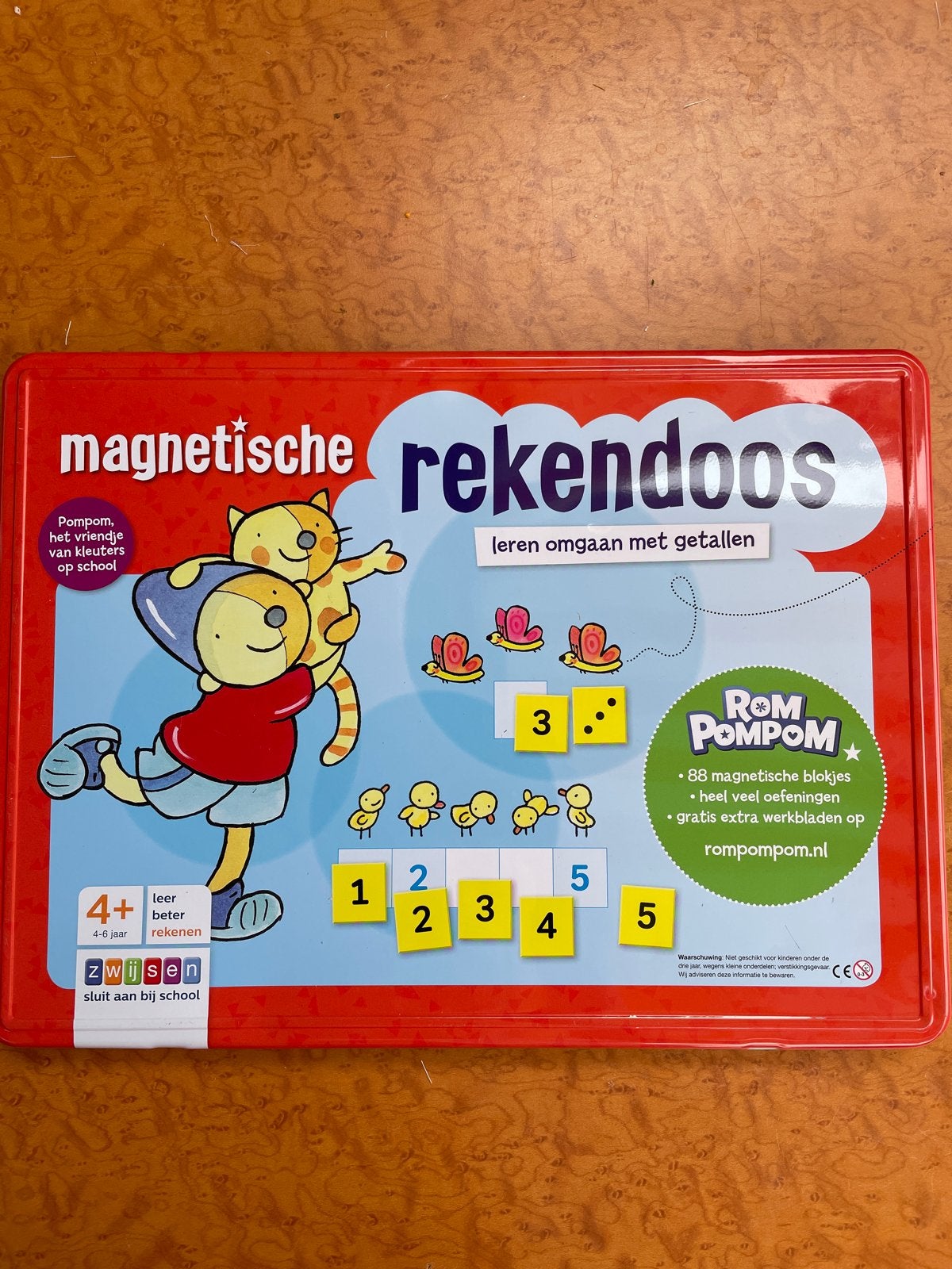 Rom Pom Pom Magnetische Rekendoos - Leren Rekenen, Kinderen en Baby's, Speelgoed | Educatief en Creatief, Ophalen of Verzenden