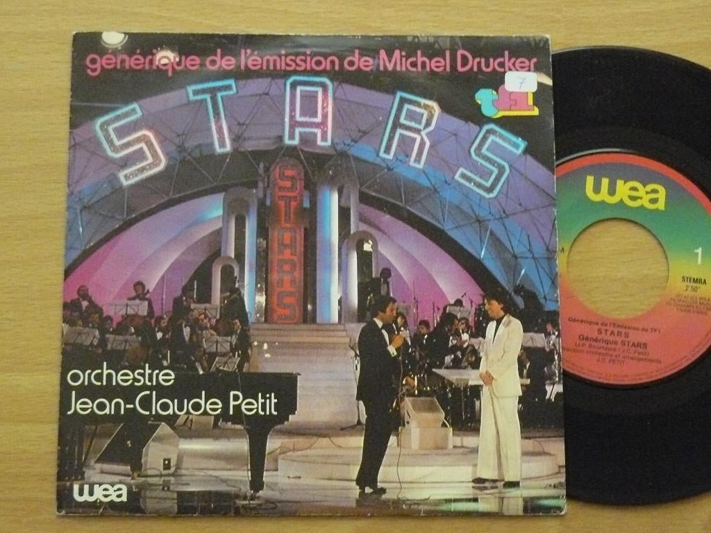 single Orchestre Jean-Claude Petit * Stars , Generique Stars, Verzenden, Gebruikt, Pop