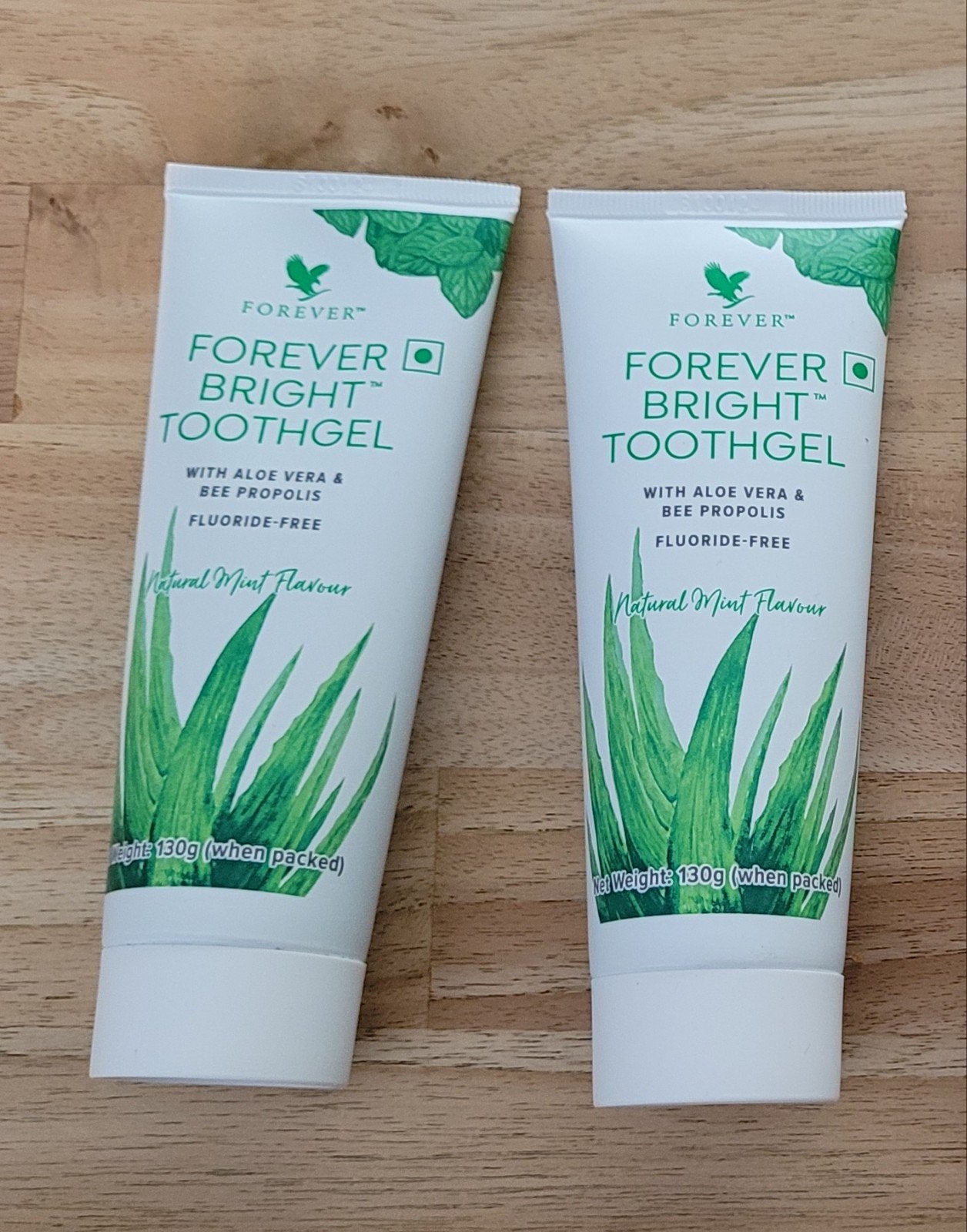 Aloë Bright Toothgel Forever, 2 stuks, Ophalen of Verzenden, Nieuw, Gehele gezicht