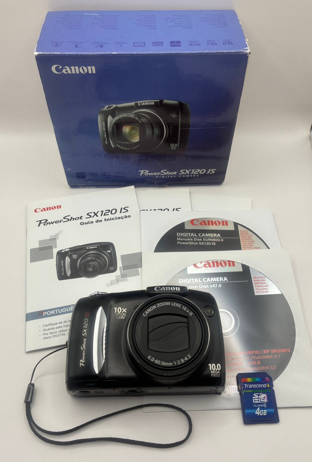 Canon PowerShot SX120 IS - compact camera, Audio, Tv en Foto, Ophalen of Verzenden, Zo goed als nieuw, Canon, 8 keer of meer