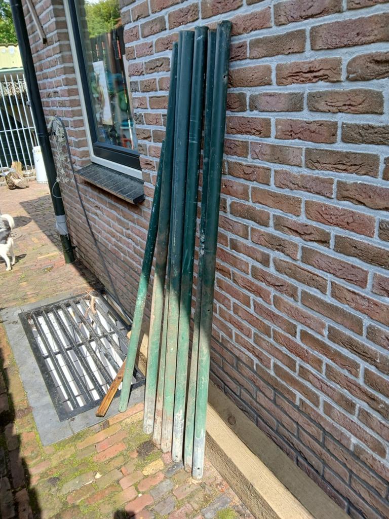 Ijzeren paaljes, Ophalen, Gebruikt, IJzer, Gaashekwerk