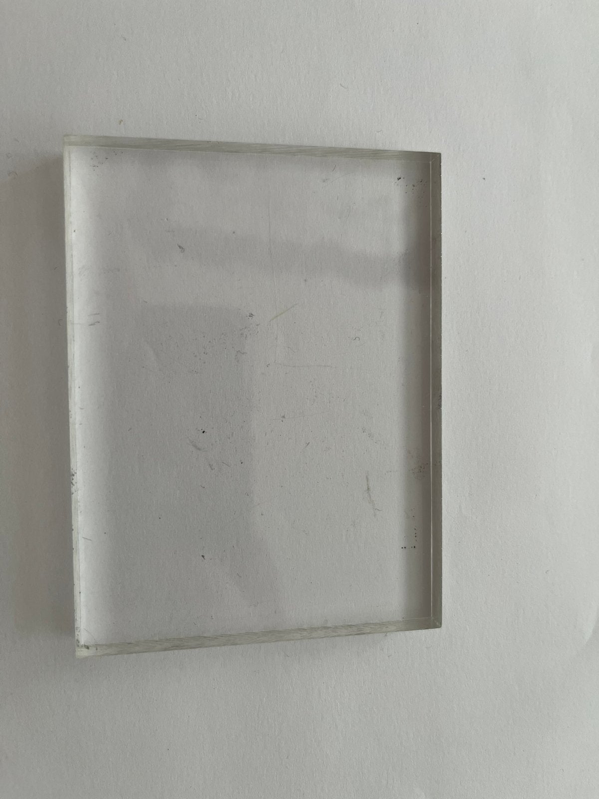 Transparant stempelblok voor siliconen stempels, 10 x 7,5 cm, Ophalen of Verzenden, Clearstamp