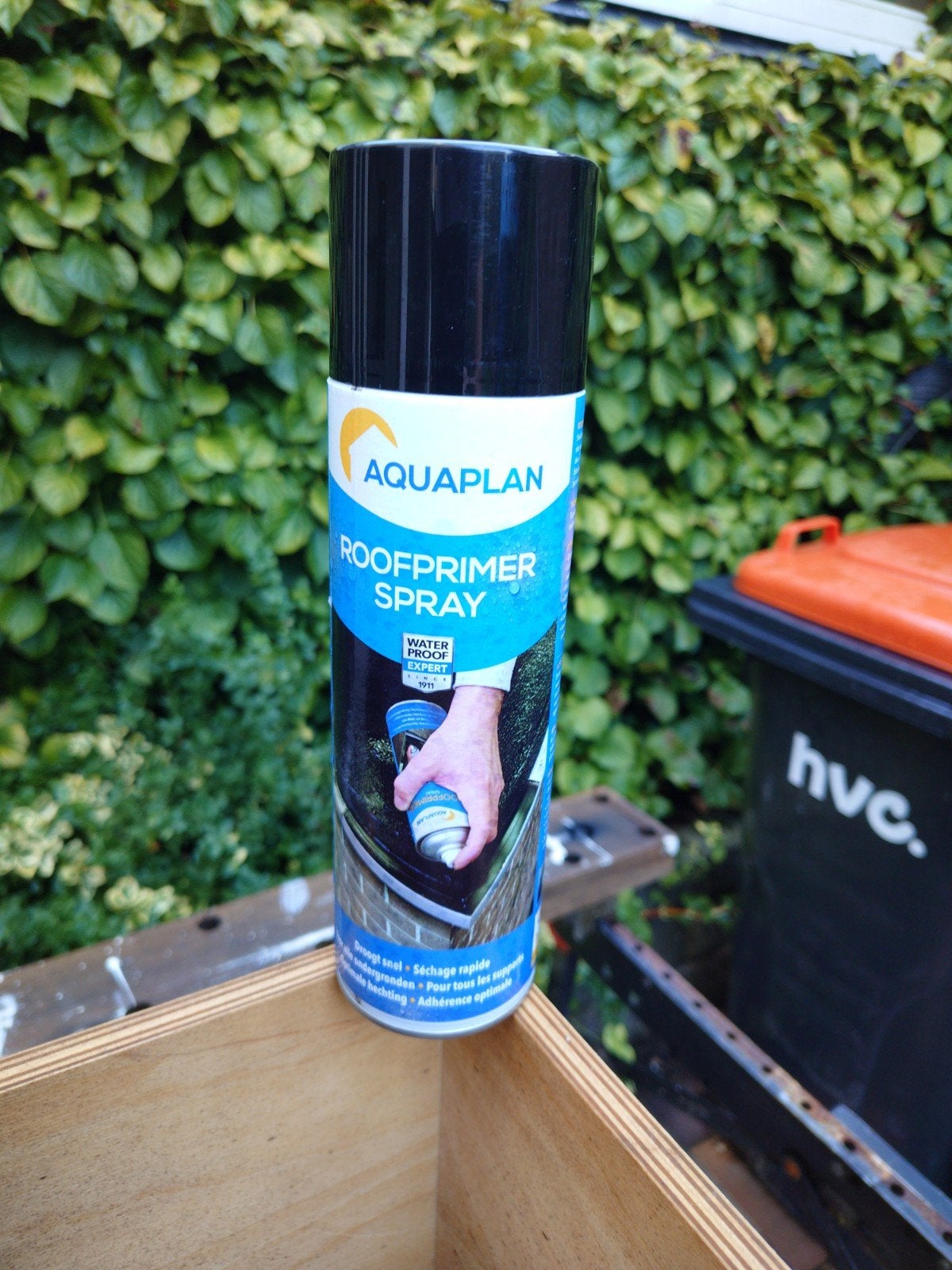 Aquaplan Roofprimer Spray - Dakprimer, Zwart, Nieuw, Ophalen of Verzenden, Lak