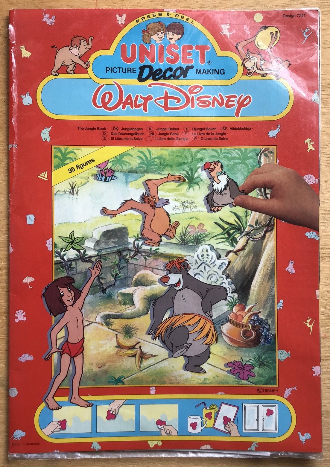 UNISET picture decor making set van Jungle Book - NIEUW, Verzamelen, Ophalen of Verzenden, Leeuwenkoning of Jungle Boek, Zo goed als nieuw