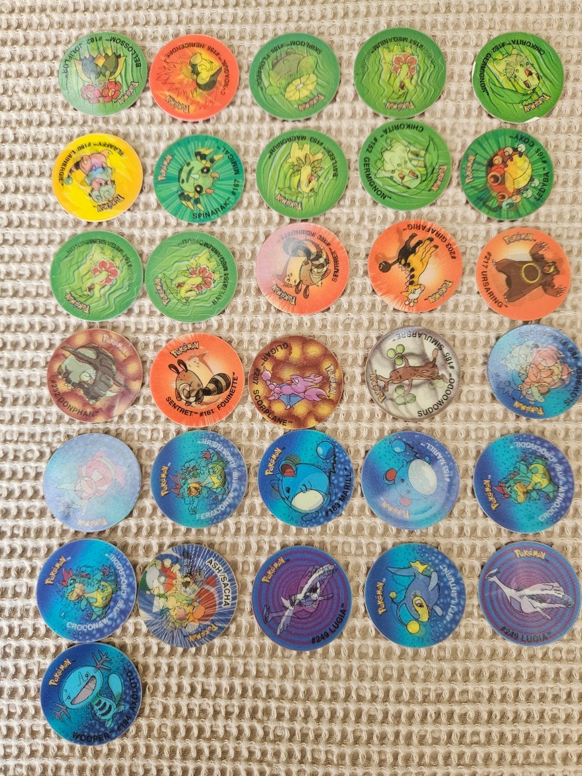 Grote verzameling Pokémon Flippo's, Verzamelen, Flippo's, Ophalen of Verzenden, Verzameling