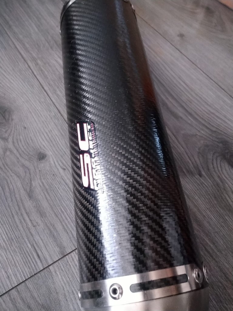 scproject SC PROJECT TRIUMPH SPEED TRIPLE UITLAAT DEMPER, Ophalen of Verzenden