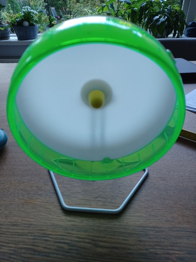 Looprad Loopwiel hamster Geruisloos, Ophalen of Verzenden, Zo goed als nieuw, Loopwiel of Rad