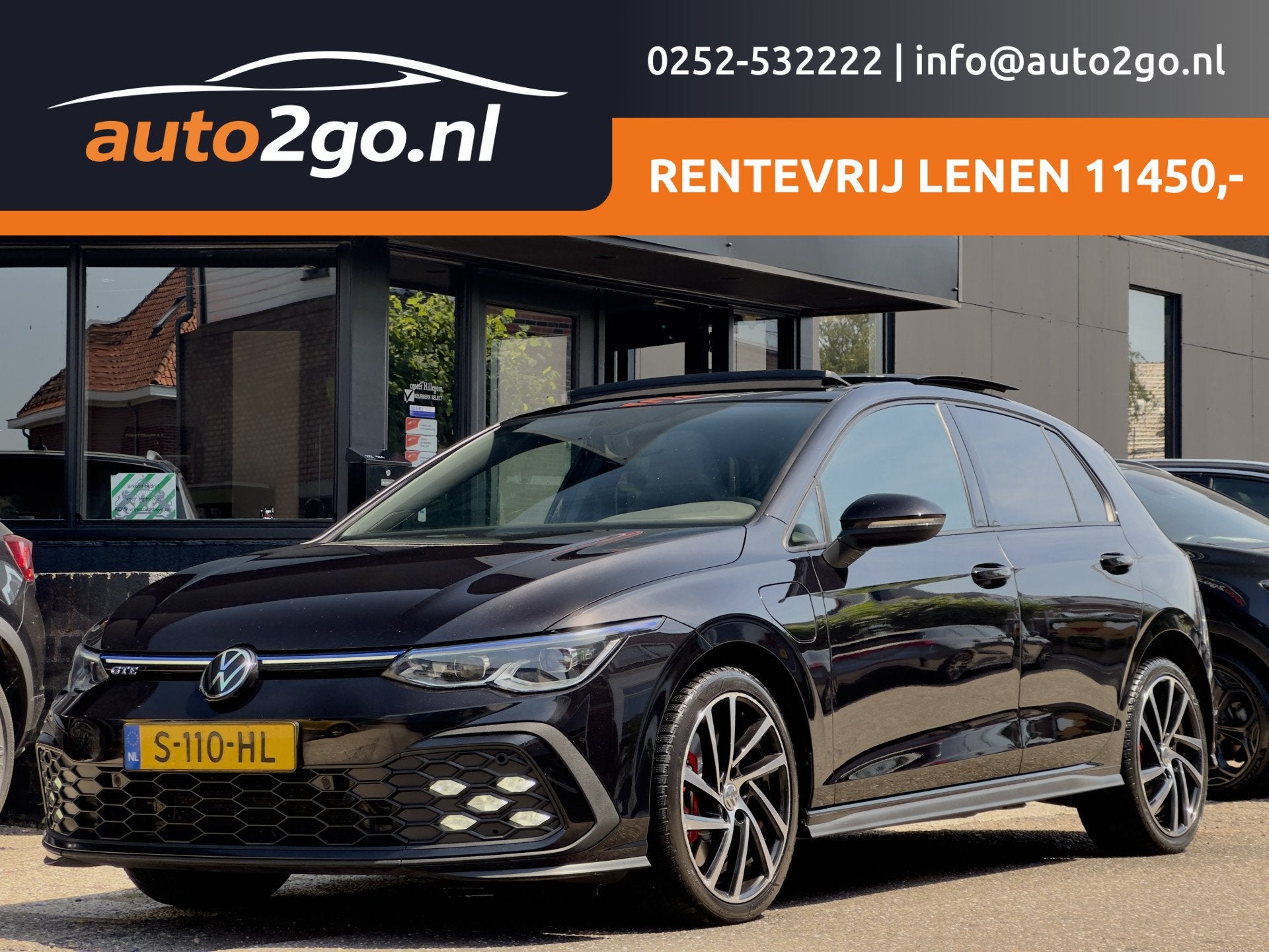 Volkswagen Golf 1.4 eHybride GTE ZOMER ACTIE! BETAAL NU 50%, Gebruikt, Euro 6, 4 cilinders, Zwart
