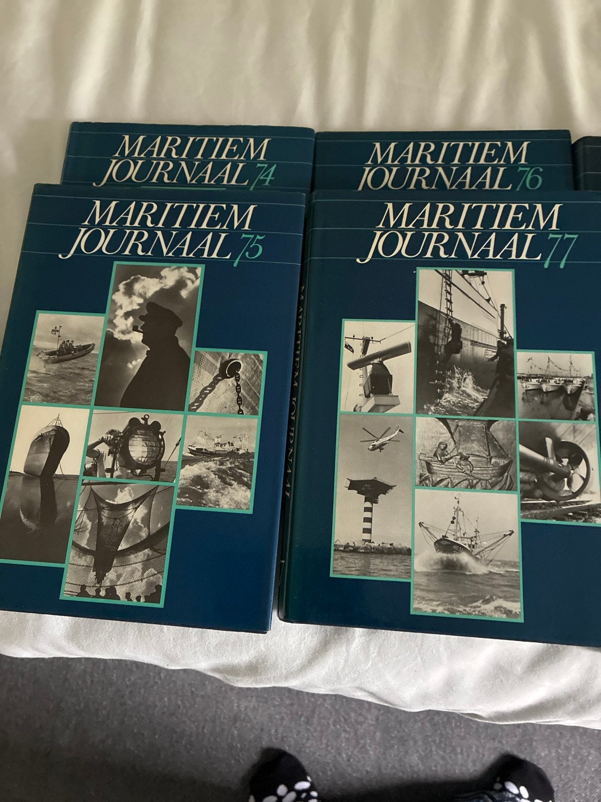 Maritiem Journaal - Complete set van 1974 t/m 1980, Ophalen of Verzenden, Gelezen, Overige typen