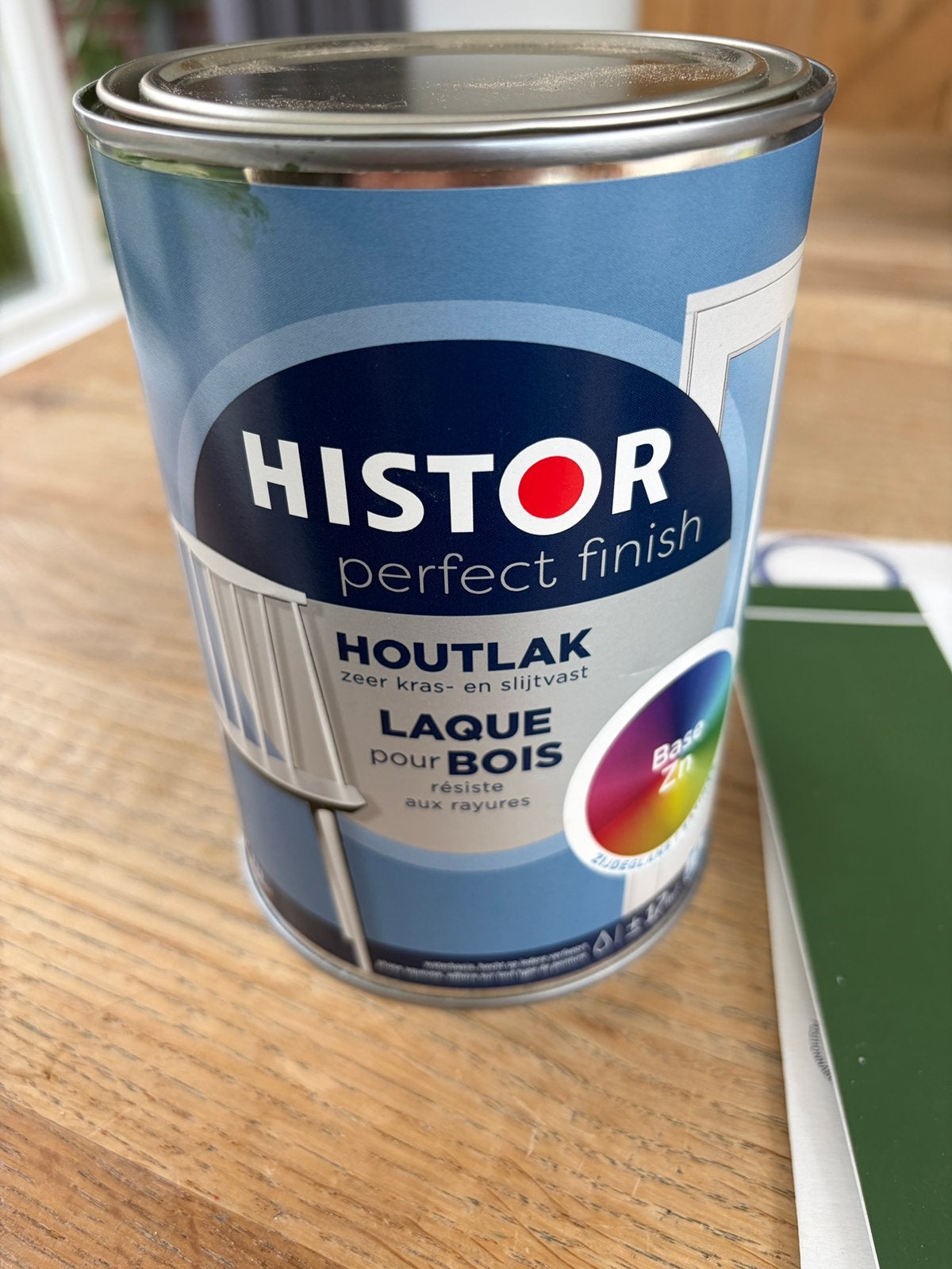 Histor perfect finish houtlak still searching 1,25 l, Nieuw, Ophalen of Verzenden, Lak, Minder dan 5 liter