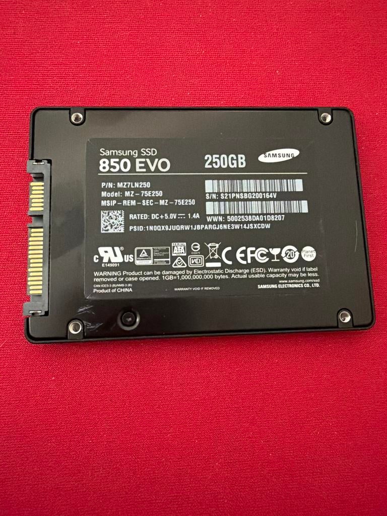 ≥ Samsung 850 Evo SSD Kopen | Marktplaats