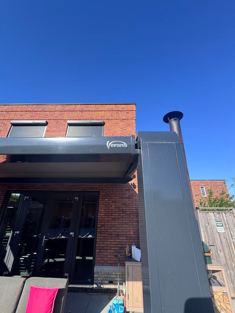 Verano Tumba V642 5x4M zonnescherm LED en afstandsbediening, Tuin en Terras, Overkappingen, Ophalen, Zo goed als nieuw, Overige typen