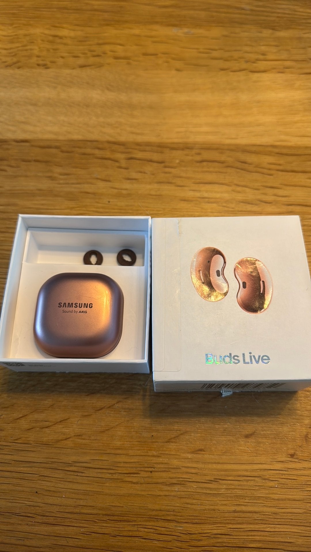 Samsung galaxy earbuds. Oud roze., Ophalen of Verzenden, Zo goed als nieuw