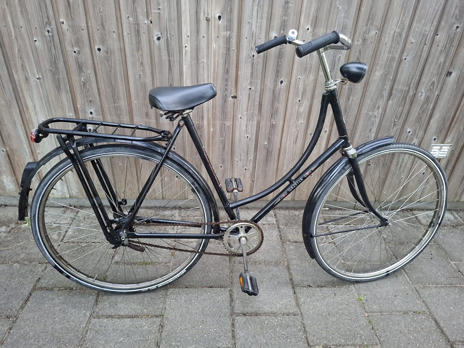 Gazelle Omafiets - Stationfiets, Fietsen en Brommers, Ophalen, Terugtraprem, Gazelle, 53 tot 56 cm