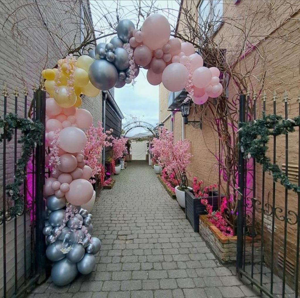 Bruiloft huwelijk ballon decoratie, Ophalen of Verzenden, Versiering, Geboorte of Huwelijk