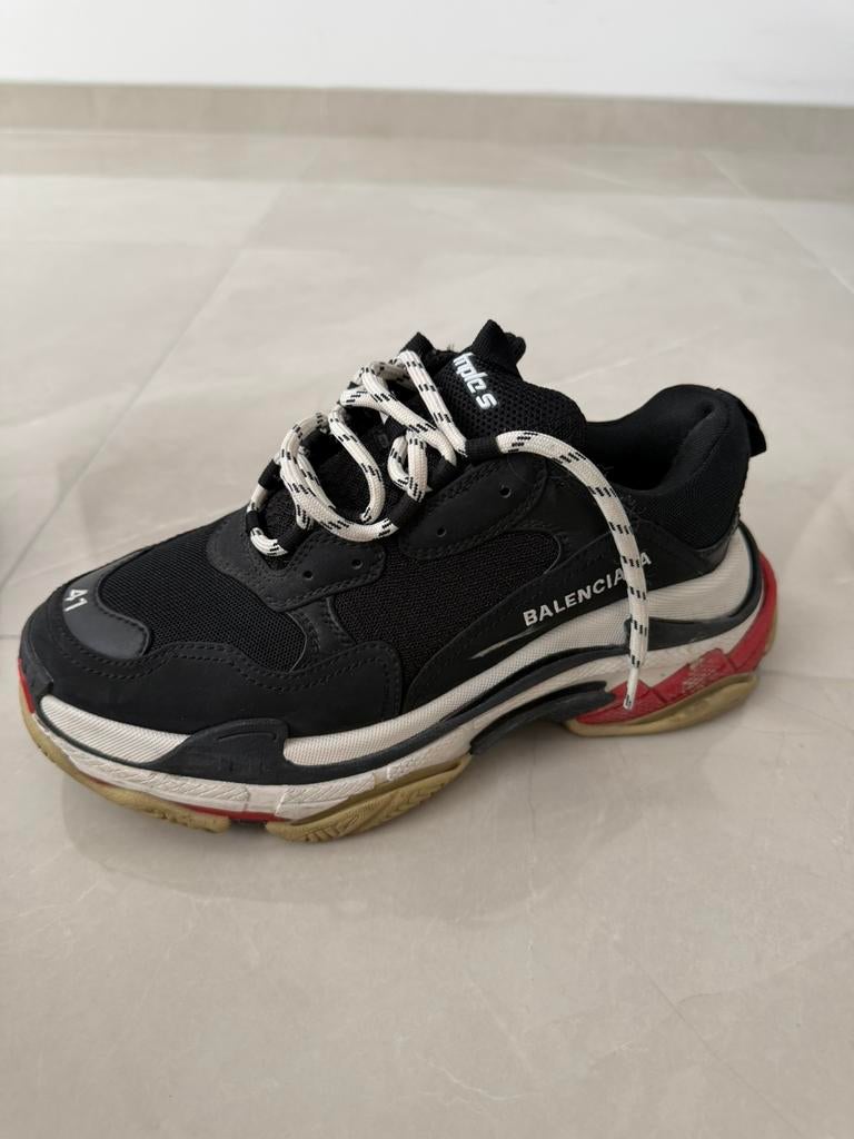 Balenciaga Sneakers Origineel met doos, Ophalen of Verzenden, Zo goed als nieuw, Zwart