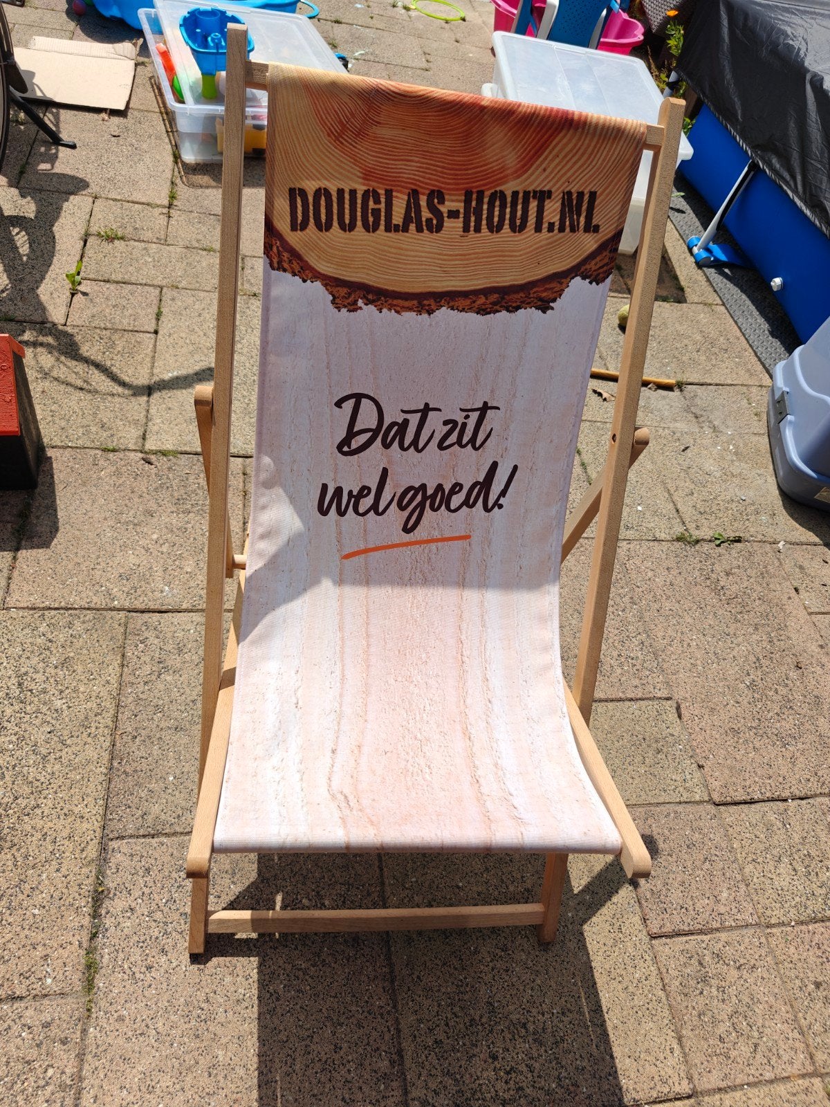 Nieuwe strandstoel, Ophalen, Nieuw, Hout, Inklapbaar