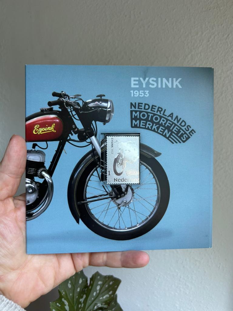 Eysink Motorfiets Merken Nederland postzegel, Ophalen of Verzenden