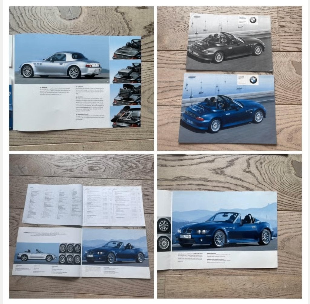 BMW Z3 Onderdelen en accessoires 2003 Brochure Nederlands, Ophalen of Verzenden, Zo goed als nieuw, BMW, Onbekend