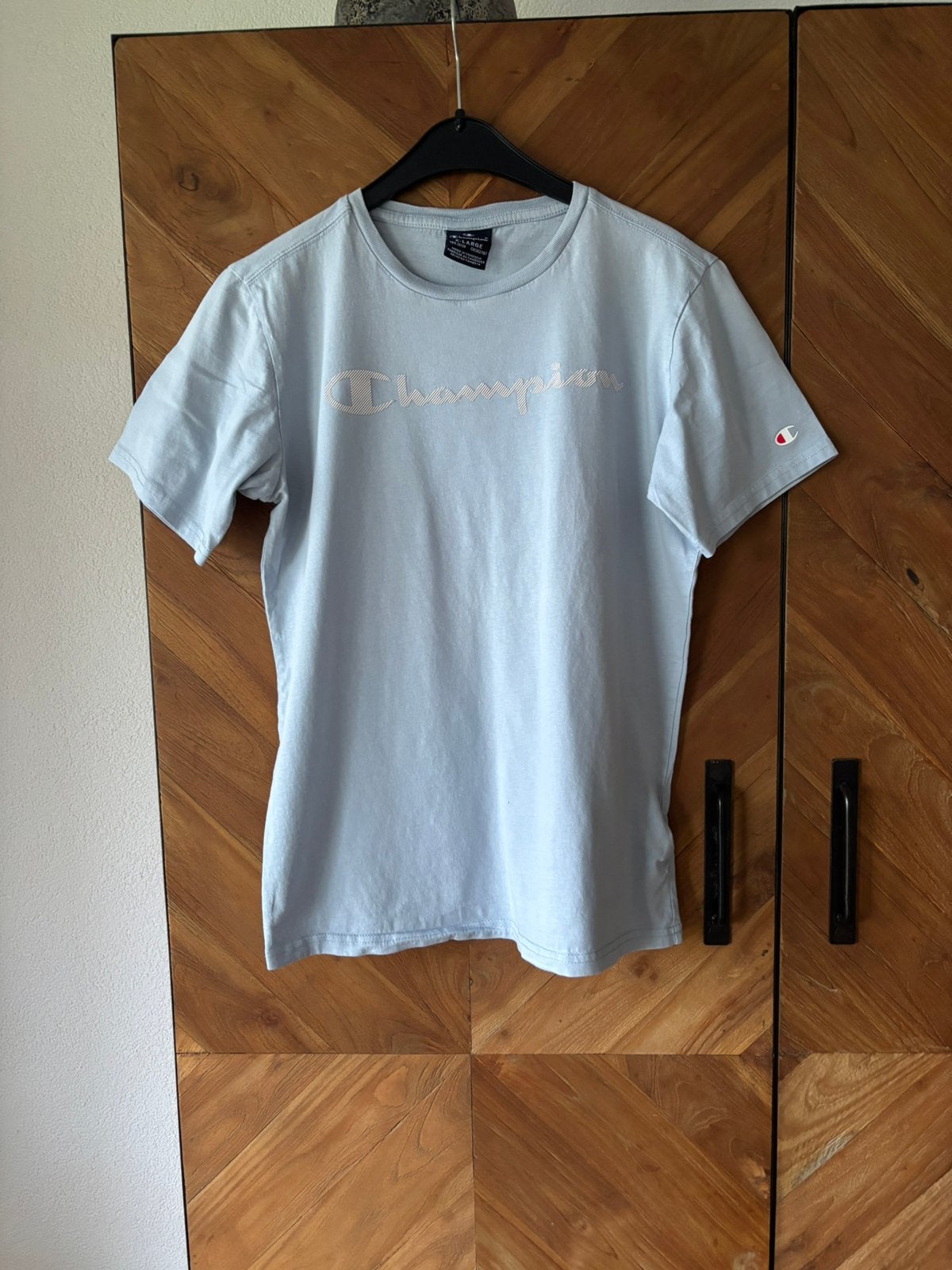 Zgan. Mooi shirt van Champion. Maat 152, Jongen of Meisje, Ophalen of Verzenden, Zo goed als nieuw, Shirt of Longsleeve