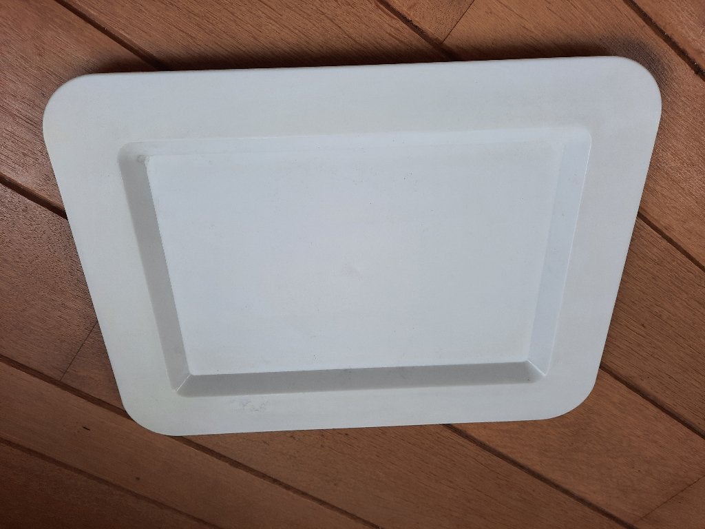 IKEA BESÖKA dienblad wit plastic 35 x 26,5 cm, Ophalen of Verzenden